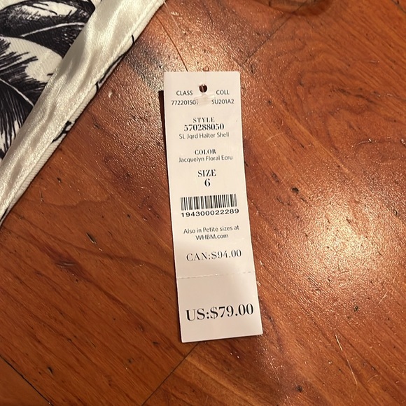 NWT White House Black Market Top - Picture 3 of 5